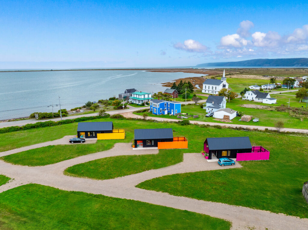 Wild Caraway cottages in Advocate Harbour